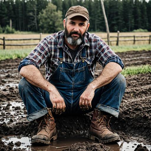 Rustic Farmer Cosplay Character Design