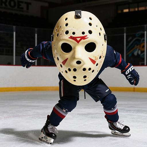 Futuristic Kanye West Hockey Mask