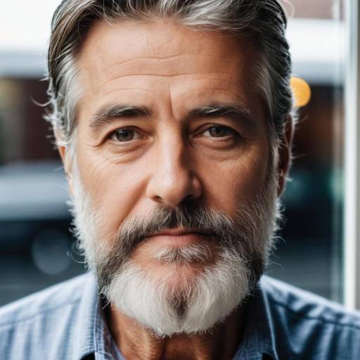 Hyper Realistic Portrait of Mature Man