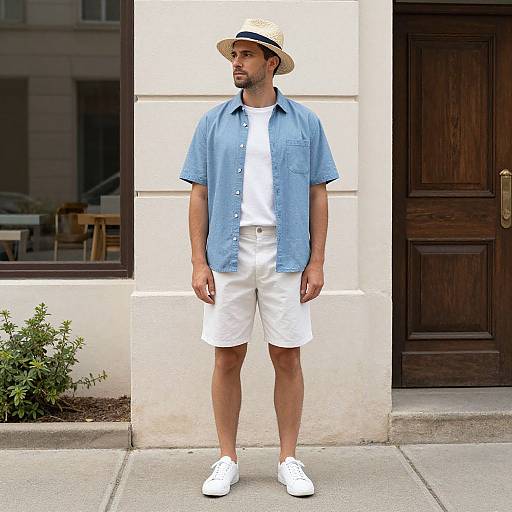 Man in Summer Holiday Outfit