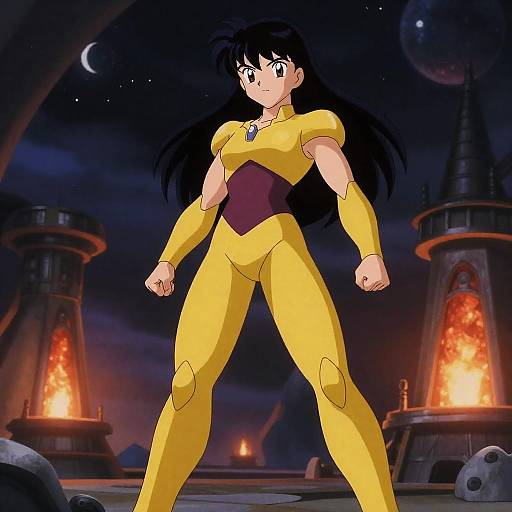 Dynamic Clockwork Valkyrie Illustration