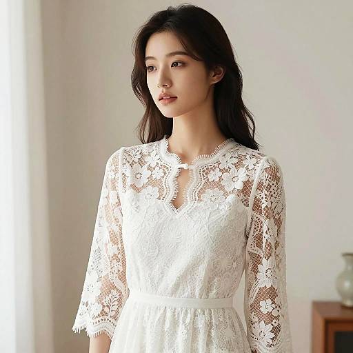 Elegant Portrait of a Young Woman