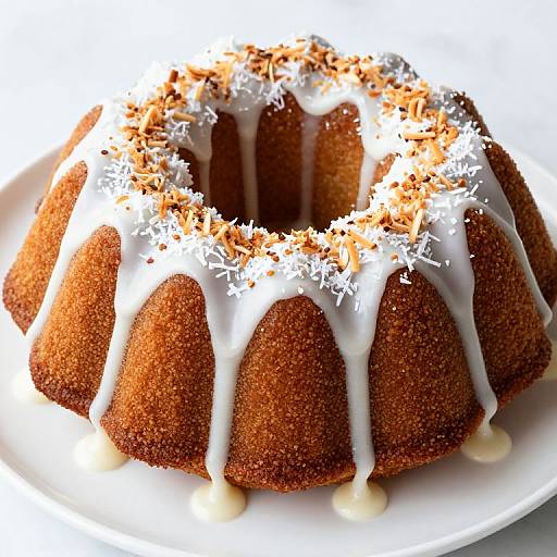 Moist Triple Coconut Bundt Cake