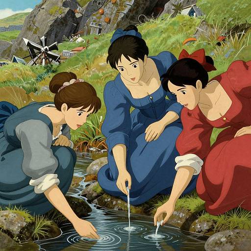 17th Century Glamorous Cornish Women