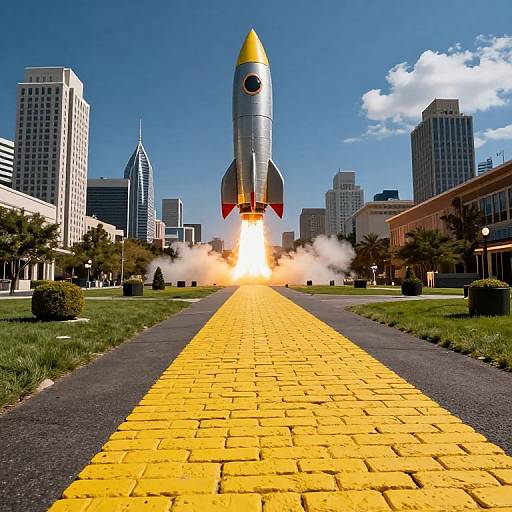 Megacorp Yellow Brick Road to Rocket