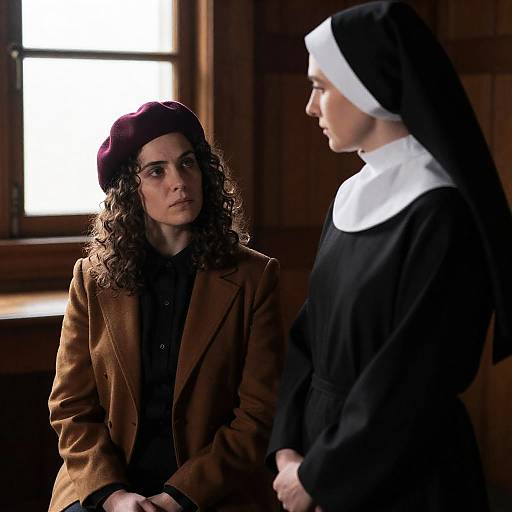 Serious Conversations in a Wooden Room