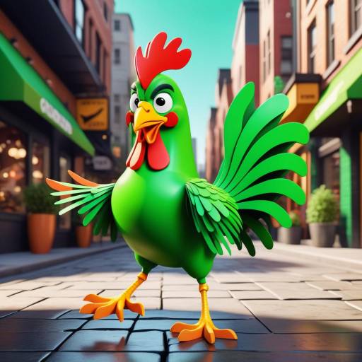 Rock Star Chicken Struts with Confidence Rock Star Chicken Struts with Confidence