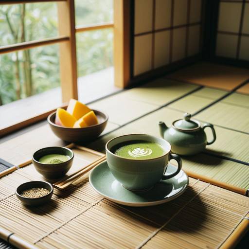 Serene Matcha Tea Experience in Bamboo