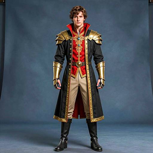 Realistic Fantasy Magic Ball Costume Artwork