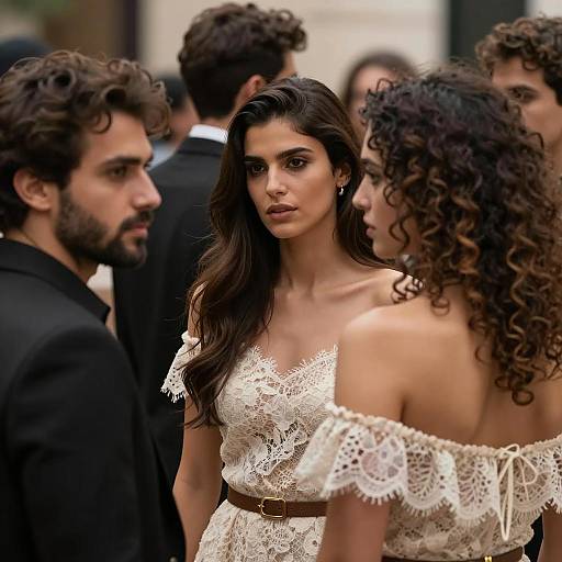 Intense Gathering with Laced Elegance