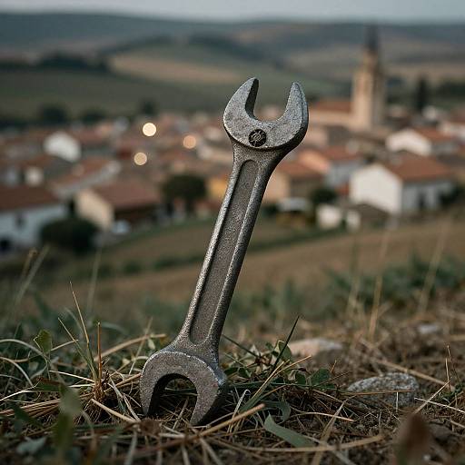 Rustic Spanish Wrench in Village Fields
