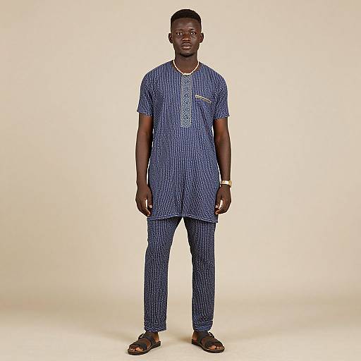 Stylish African Male Fashion Portrait