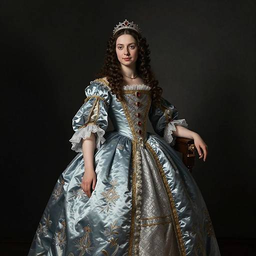 Royal Princess in Baroque Style