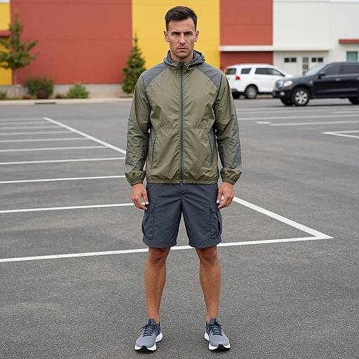 Urban Runner in Olive Green