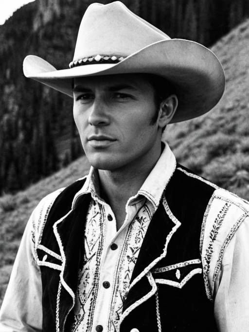 Brokeback Mountain Western Portrait Art