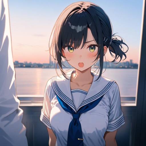 Admiral Kancolle in Evening Light