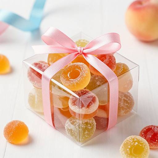 Sweet Peach Candy Party Favor