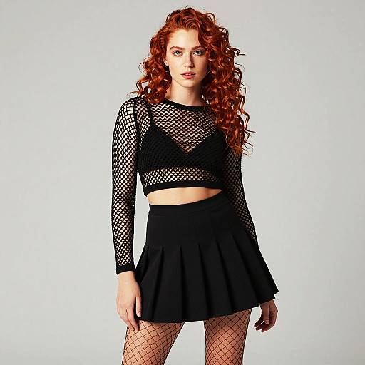 Bold Fashion with Edgy Style