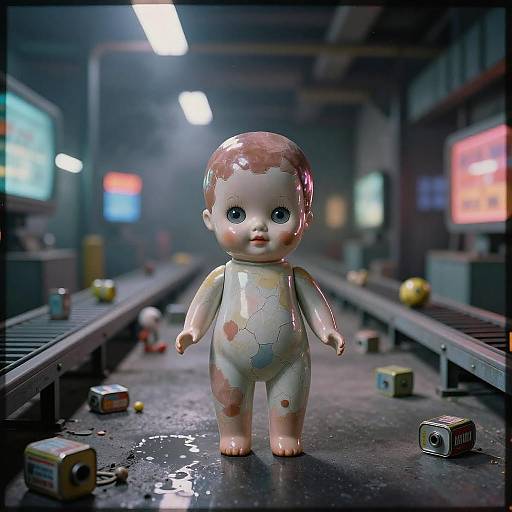 Neon Toy Factory Porcelain Doll