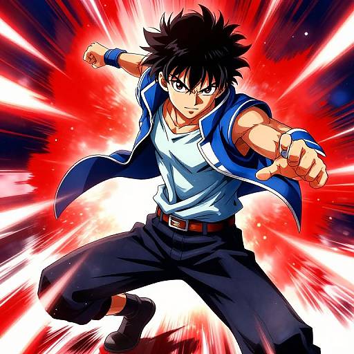 Create Dynamic Anime Hero Character