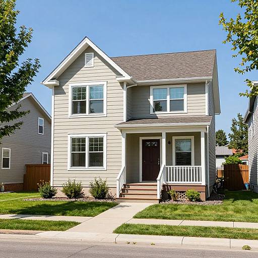 Lakefront Stair House in Idaho