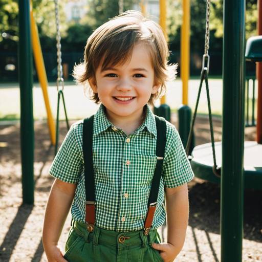 Playful Toddler Portrait in Natural Light