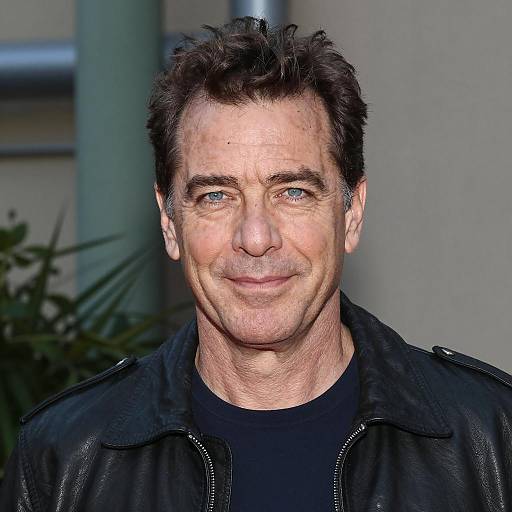 Middle-Aged Man in Industrial Setting