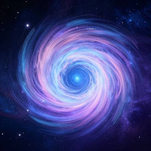 Ethereal Vortex of AI Data Particles