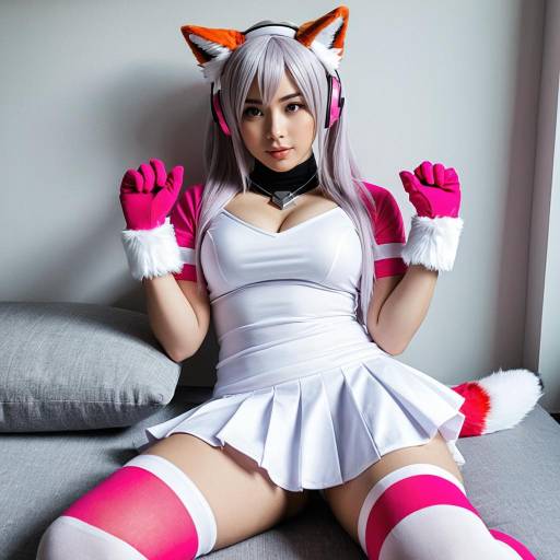 Sexy Kiriko Cosplay Costume with Accessories