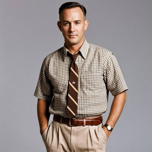 1980s Forrest Gump Casual Outfit Design