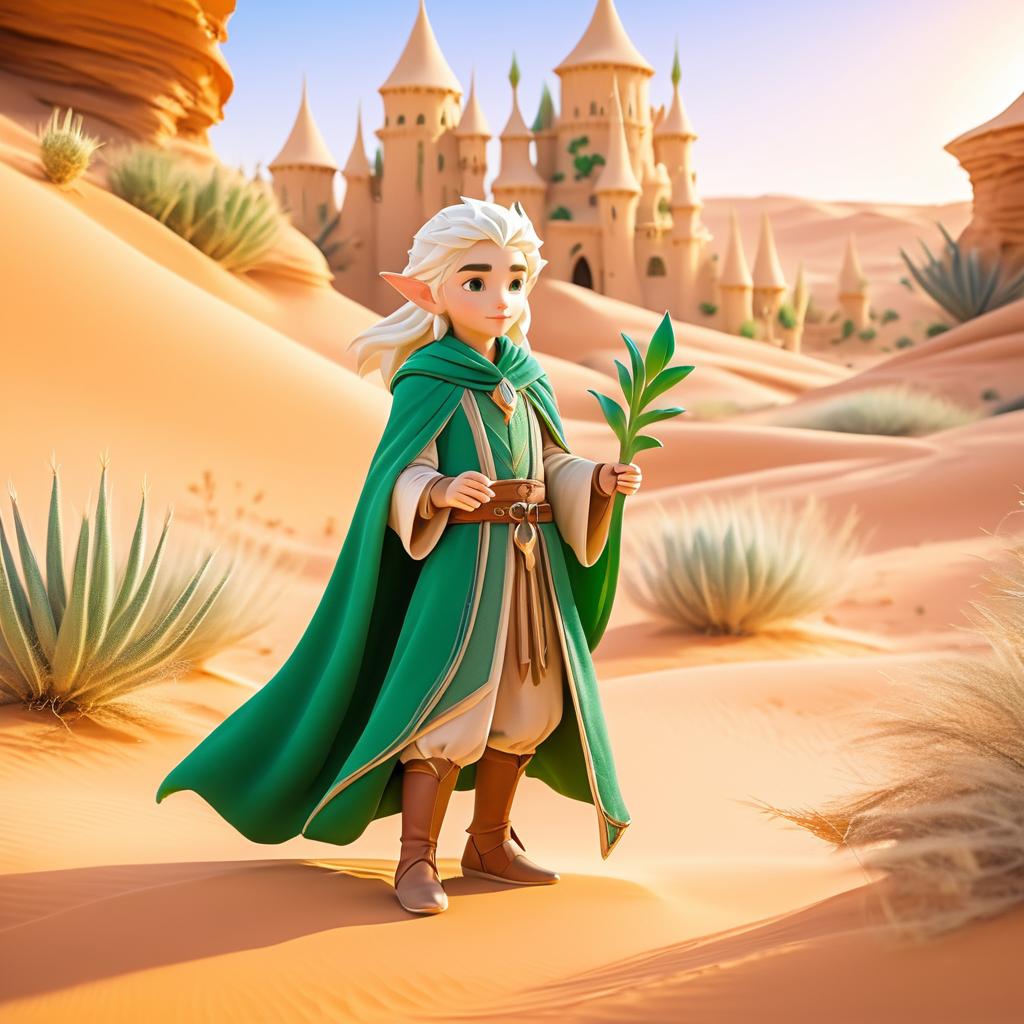 Brave Elf's Magical Desert Adventure