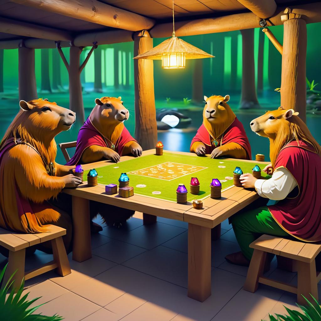 Capybara Gaming Night: D&D Adventures