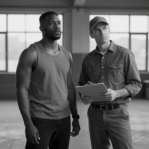 Contrasting Figures in Industrial Setting