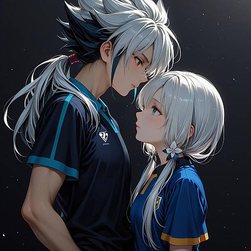 Illustration of Hakuryuu (inazuma eleven), inazuma eleven (series) in the style of Nora wanko