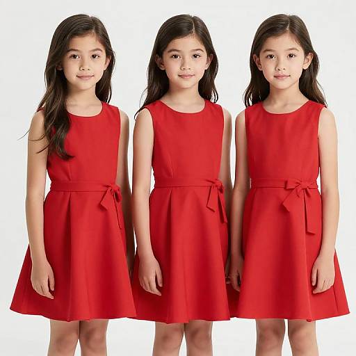 Stylish Red Dresses for Teen Girls