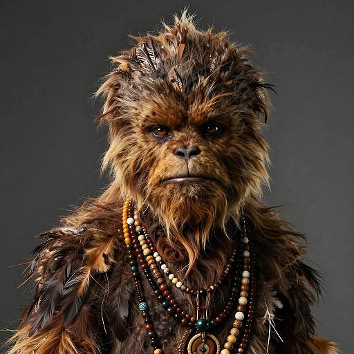 Photorealistic Female Wookie Portrait