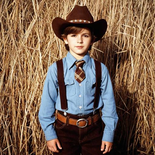 Boy in Woody Costume with Cowboy Hat