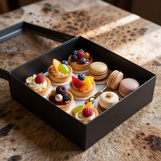 Elegant Buffalo Dessert Box Display