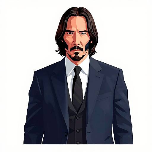 Quilting Keanu Reeves John Wick Clip Art