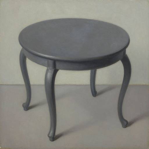 Shaded Table in Le Thor Artwork