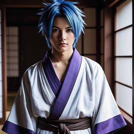 Female Sasuke Cosplay Portrait