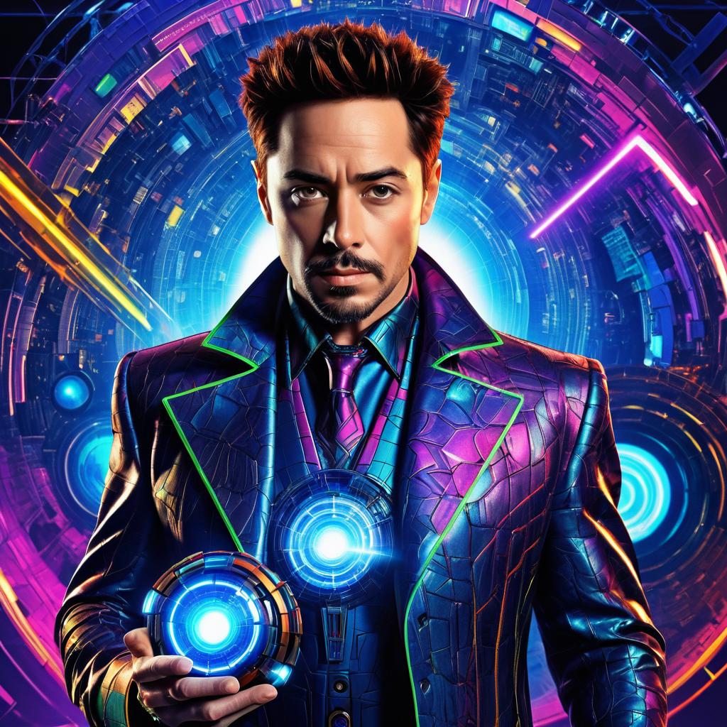 Cybernetic Detective: Robert Downey Jr. Reimagined