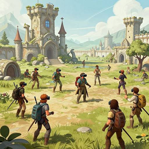 VR Fantasy Game Adventurers' Defense