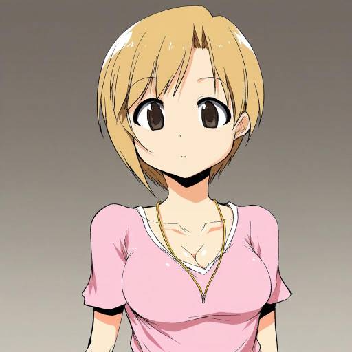 Illustration of Aiba yumi, idolmaster in the style of Onija tarou