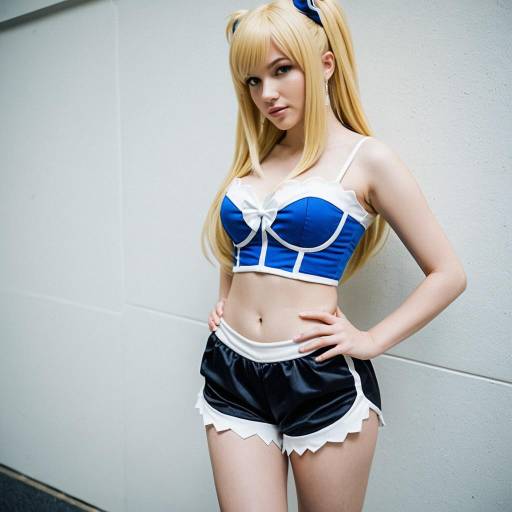 Sizzling Lucy Heartfilia Cosplay Outfit