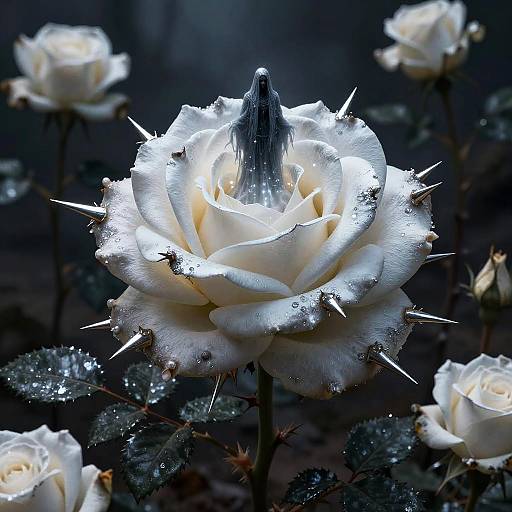 Dark Fantasy Wraith Rosebush