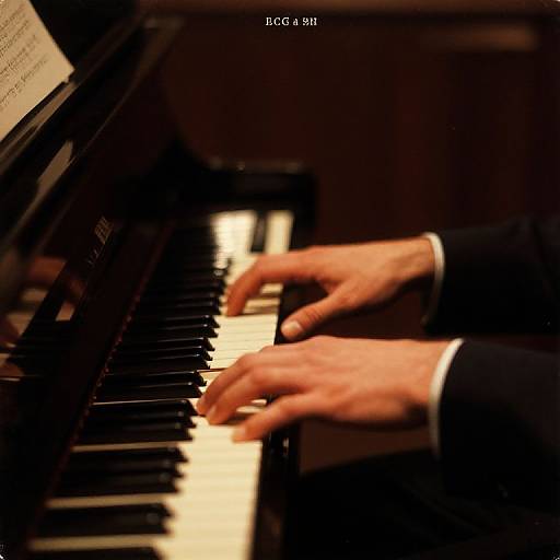 Vintage Jazz Piano Album Cover