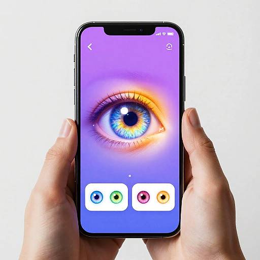 Futuristic Eye Color Change App