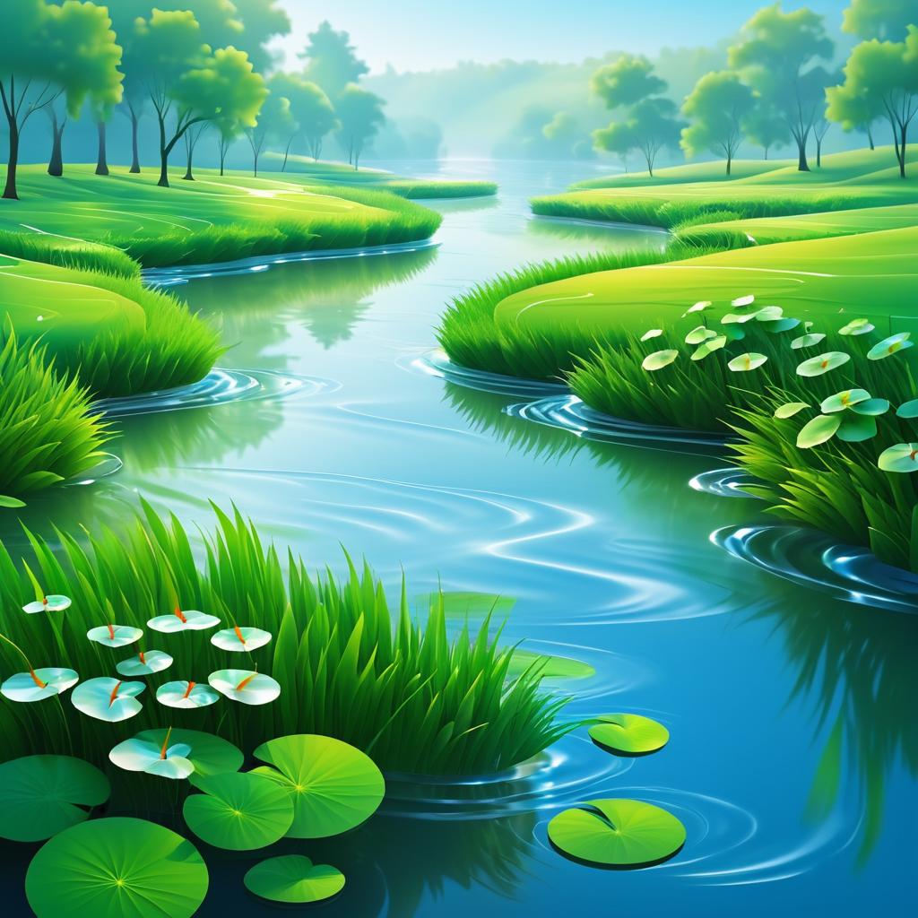 Tranquil Symphony of Water Landscapes