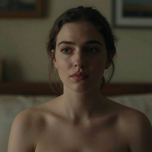 Cinematic Portrait of a Young Woman